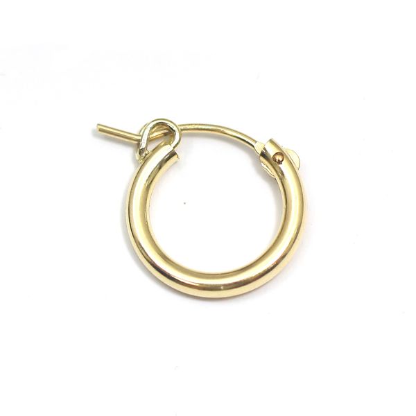 

beadsnice gold filled 14k hoop earring jewelry components, Golden;silver