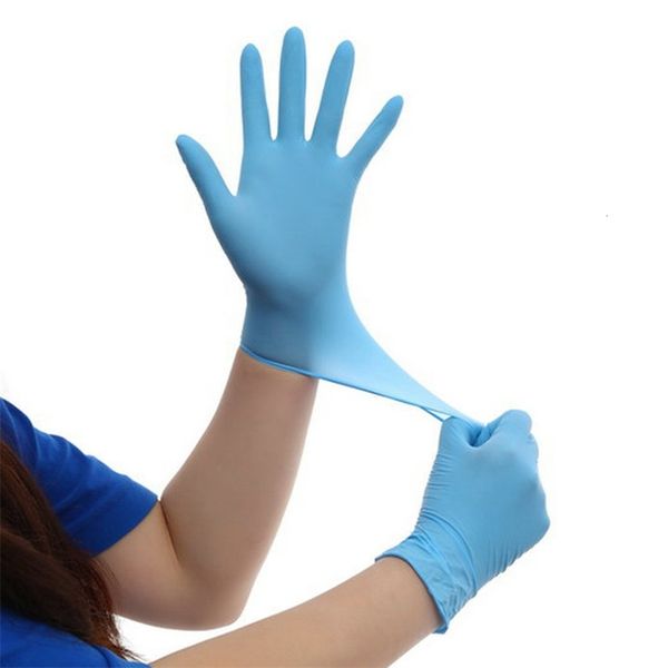 

100 pieces of household cleaning machinery nitrile gloves durable disposable non-slip hand prot
