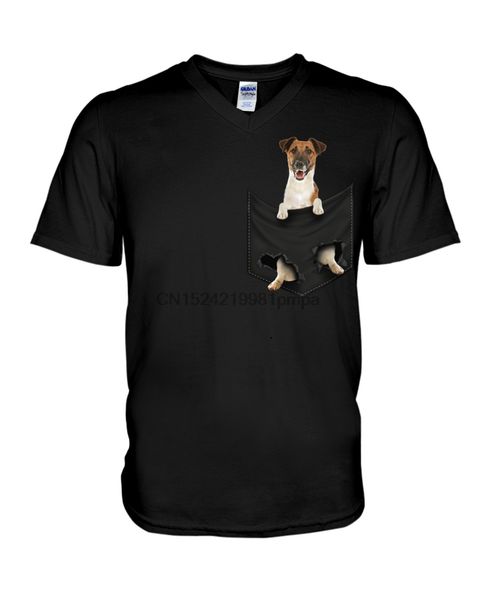 

sport men t shirt smooth fox terrier - pocket(29) women tshirts