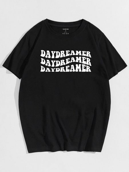 

men letter graphic tee 79ol#, White;black