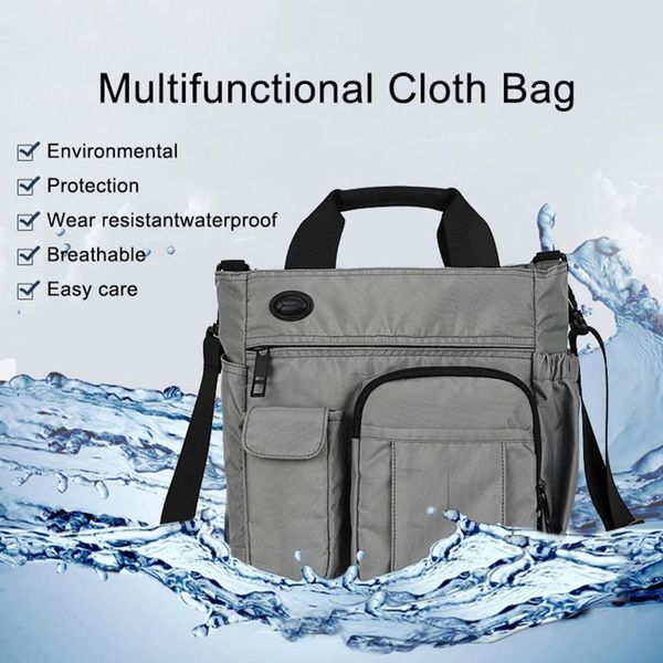 

business multi zipper tote briefcase shoulder lapcrossbody bags for men anti theft bag school