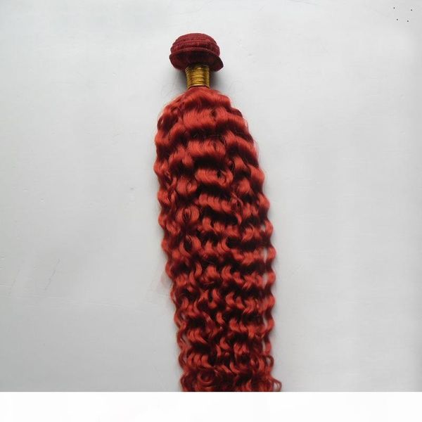 

malaysia red color deep wave hair weaving 100% human hair non remy unprocessed double weft 1piece bundles, Black