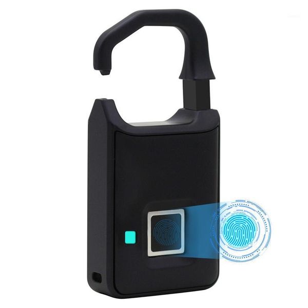 

smart lock fingerprint inteligent home luggage dormitory locker outdoor waterproof anti-theft security keyless electronic padlock1