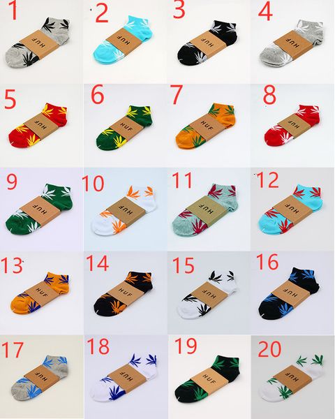 

women christmas plantlife high socks for quality men cotton socks skateboard hiphop maple leaf sport short socks wholesa