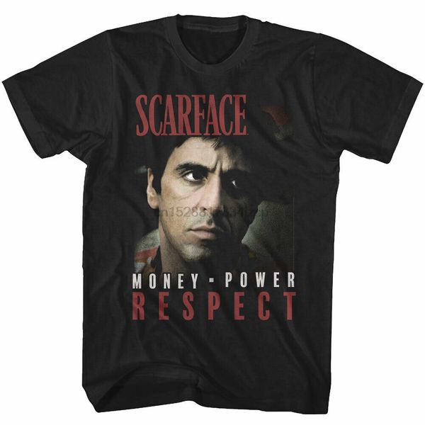 

scarface money power respect t shirt tony montana pacino cuban gangster print t shirt tee plus size sport hooded sweatshirt hoodie