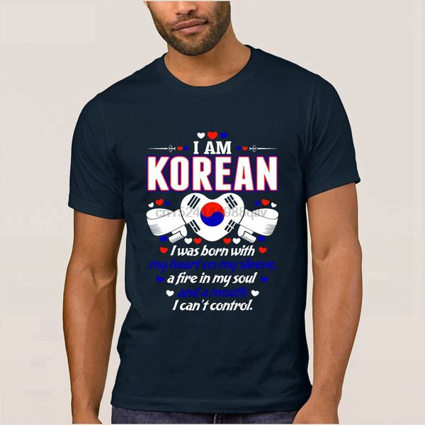 

i can keep calm i am korean for round collar letters graphic summer male big size xxxl fitted sport hooded sweatshirt hoodie t shirt