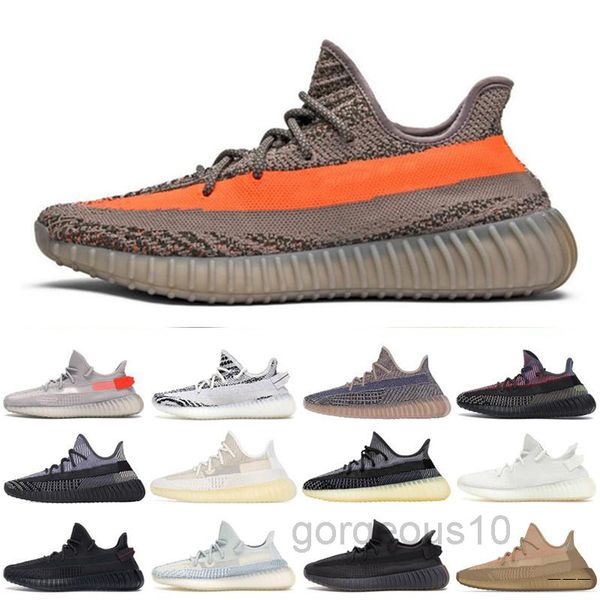 

new sneakers yellow semi frozen zebra beluga 2.0 men women casual shoes athletic ok kanye west v2 size 36-47 hjn5