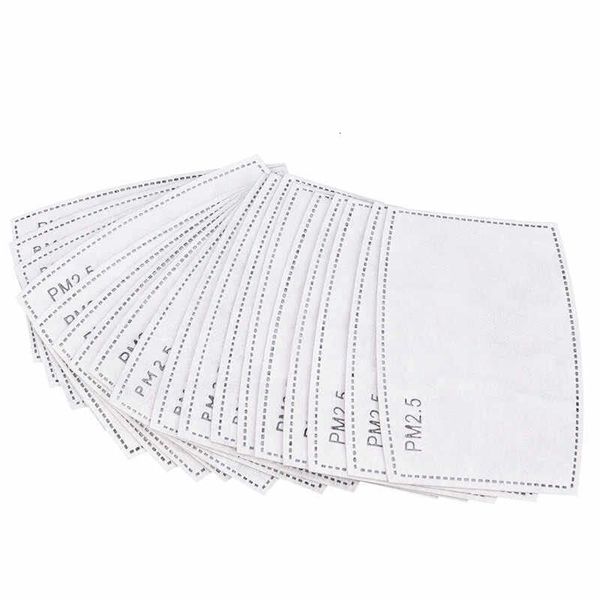 

5 layers activated carbon filter pm2.5 anti dust haze mouth masks replaceable filters for activate carbon mask use protective gear