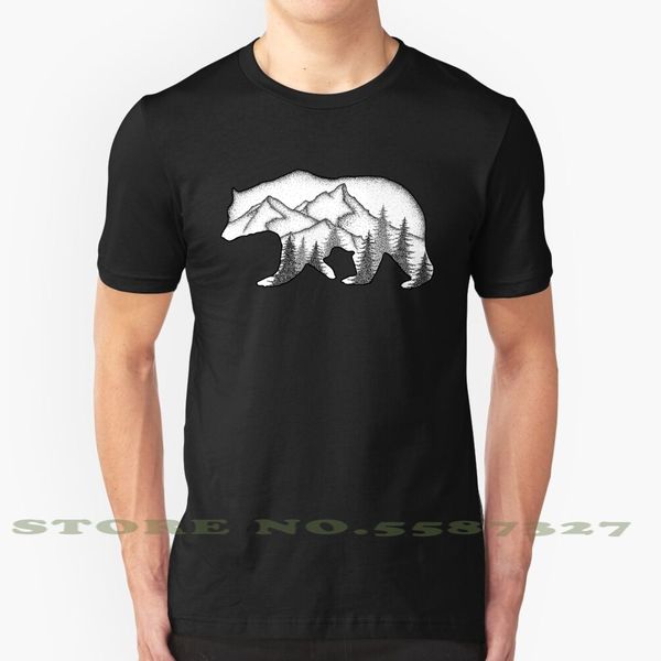 

bear wild vintage bear nature forest trees animal wild animal mountains pnw wild washington california hooded sweatshirt hoodie men t shirt