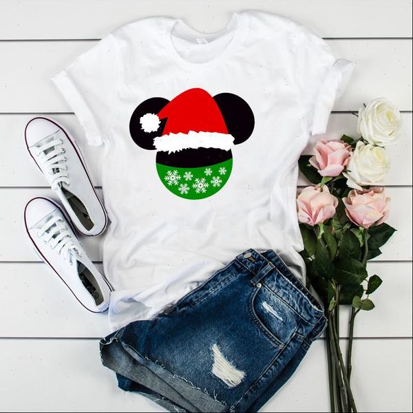 

merry christmas tshirt women fashion graphic ladies tshirt female kawaii tee shirts happy halloween female clothes, White
