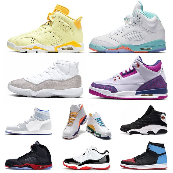 

basketball shoes women jumpman 11s bred concord aqua 5s playground 13s banned 1s barely grape 3s womens trainers athletic sports sneakers, White;red