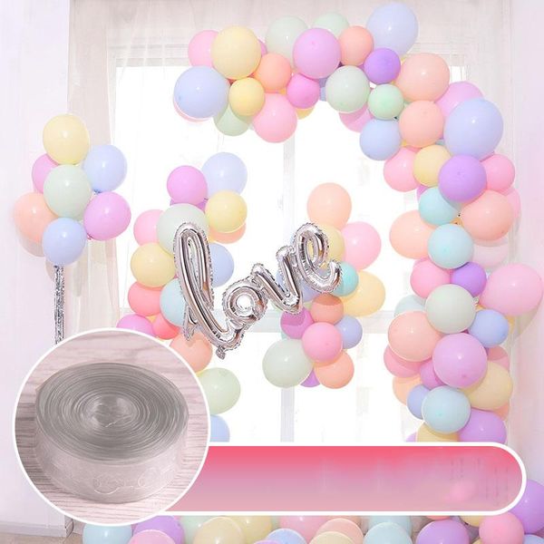 

diy latex balloons arch wedding decoration modeling plastic balloon chain 5m balloon tie knob tool birthday party supplies
