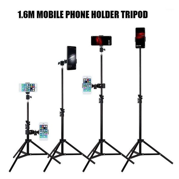 

tripods 1.6m mobile phone tripod pographic product holder accessories 1/4 screw head camera tripod1