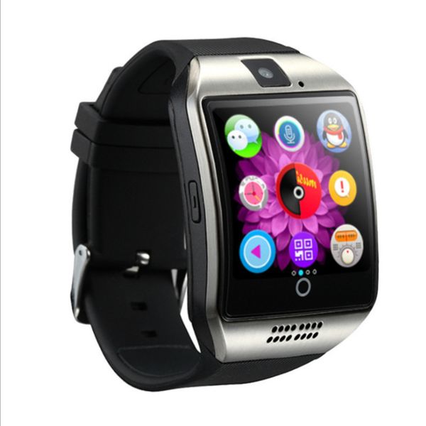 

q18 high end curved screen fashion watch bluetooth card p smart