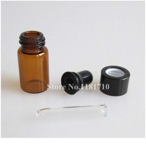 

wholesale 100pcs l amber glass bottle,mini essential oil botttles with dropper,cosmetic container,sample glass vials wholesal qylzpq