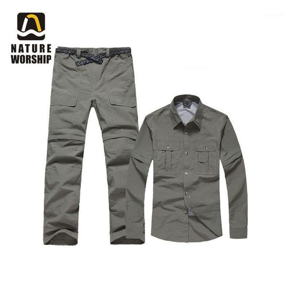 

outdoor jackets&hoodies men women hiking camping hunting quick-dry softshell waterproof detachable breathe jacket coat sports fishing pants, Blue;black