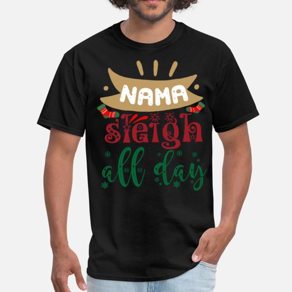 

nama sleigh all day funny christmas holiday yoga designers graphic t shirt diy street custom tracksuit hoodie sweatshirt