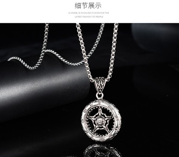 

eagle necklace hip hop necklace pendant gun wing jewelry hip hop jewelry, Silver