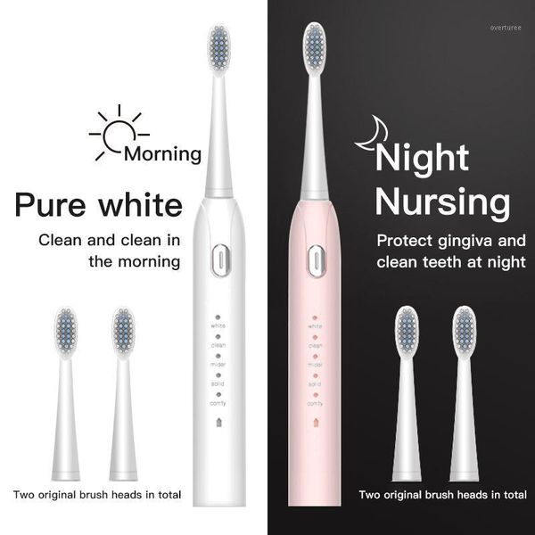 

smart electric toothbrush vibrition sonic eletric usb recharge dental scaler calculus remover tooth stains cleaner tool life whiten teeth1