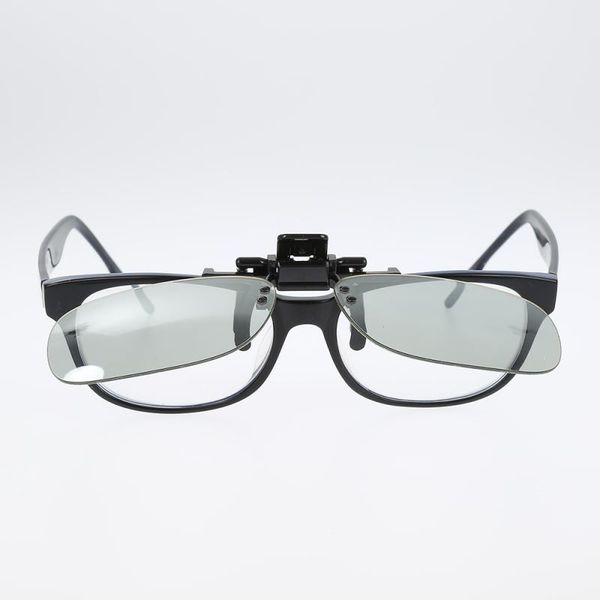 

new hanging frame myopia stereo dimensional clip on type passive circular 3d glasses txtb12021