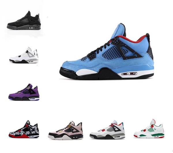 

jumpman latest cat 4s 4 black mens basketball shoes court purple bred cactus jack pine green loyal blue men women athletic sports sneaker