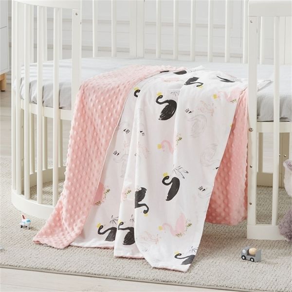 

herenice kids swaddle baby boy girl soft wraps cottons blanket child monthly quilt cotton blankets for newborn babies y201009