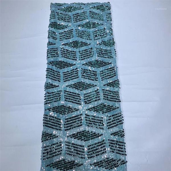 

ribbon nigeria mesh lace fabric 2021 africa france embroidered ladies dress zx36821, Pink;blue