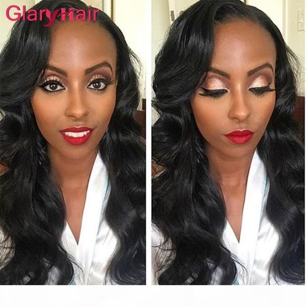 

new fashion glary hair products brazilian virgin human hair bundles body wave straight natural wave malaysian kinky curly hair weaves, Black
