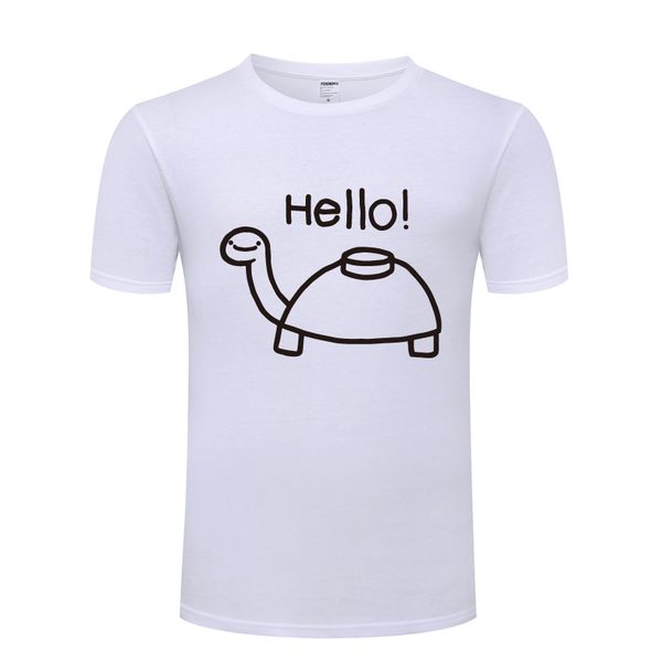

hello mine turtle cartoon funny men's t-shirt t shirt men 2018 new short sleeve o neck cotton casual tee sport hooded sweatshirt hoodie