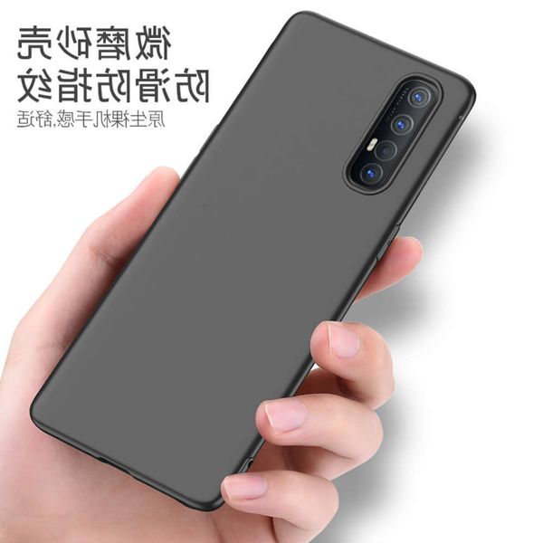 

opporeno3pro mobile phone case black frosted reno3 pr0 coat pcgm00 fall proof oppo3pro silicone all inclusive soft protective case fo