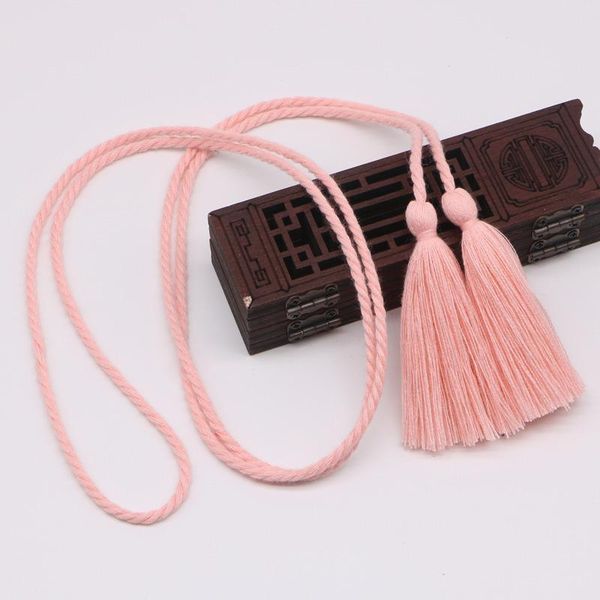 

5pcs cotton multicolor two fringe rope tape tassels home textile curtain clothing pendant crafts material diy decoration tassel h bbyryc