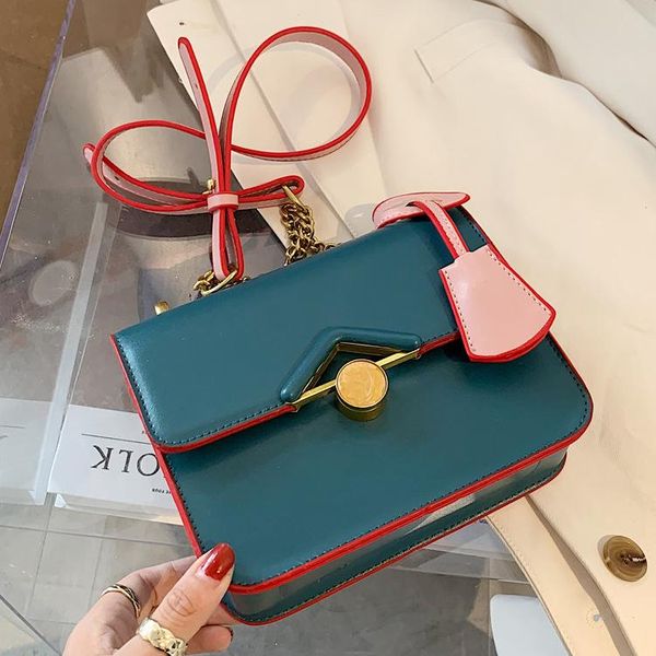 

lenlei brand designer pu leather women's crossbody bag fashion sweet messenger bag small square shoulder
