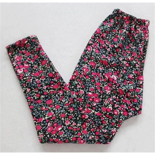 

new spring women girls thin printed leggings all size lj201130, Black;white