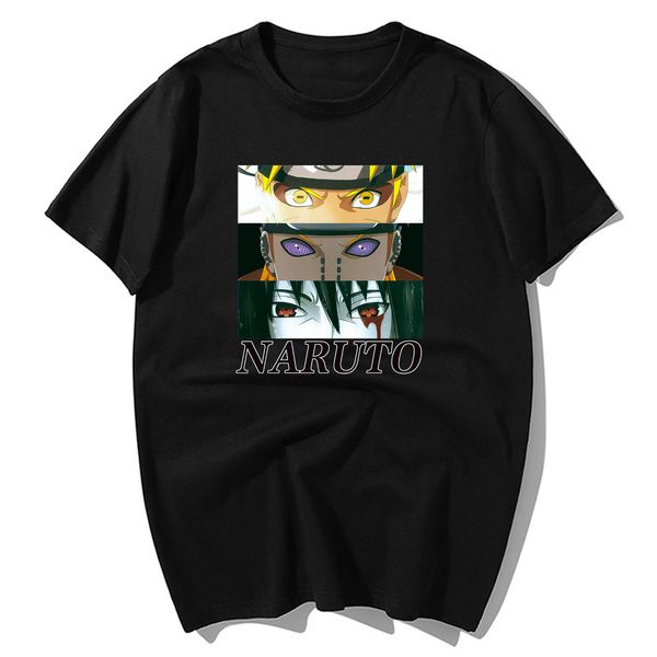 

японский аниме наруто акацуки глаза команды наруто моды harajuku streetwear прохладный hip hop tops tshirt «s толстовка с капюшоном hoodie м