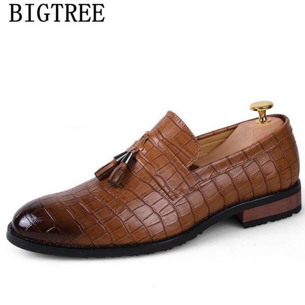 

мокасины кисточкой обувь мужчины партии обувь мужчины oxfords wedding luxury вечернее платье scarpe uomo classiche sepatu кантор 2020, Black