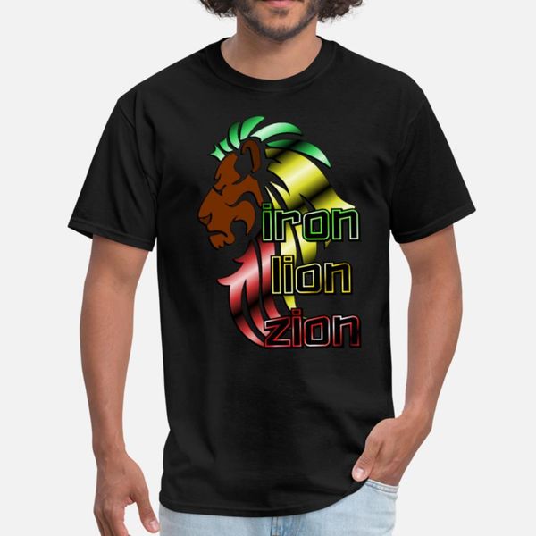 

reggae music, rastafari, iron, lion, zion metal designers graphic t shirt horror o-neck tracksuit hoodie sweatshirt