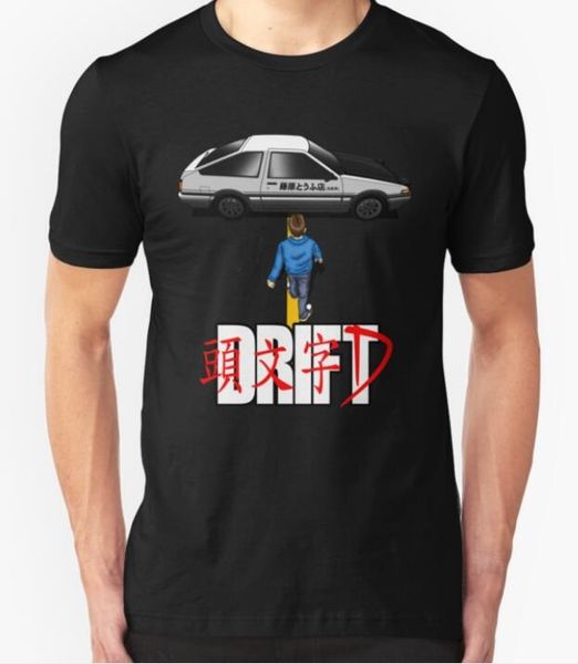 

2019 fashion initial d akira ae86takumi fujiwara tofu shop t-shirt tees sport hooded sweatshirt hoodie