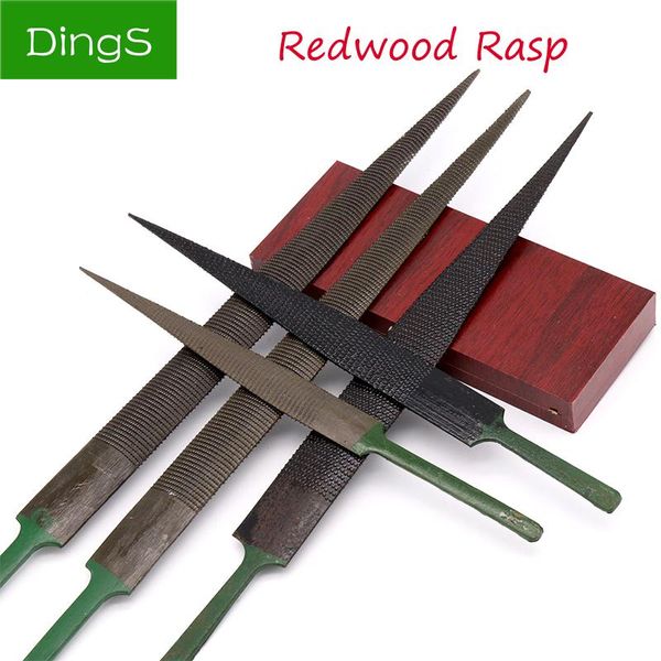 

1pcs flat pointed rasp files diy woodworking craft wood filing carving carpenter repair folder hobby 6/8/10/12 inch hand tools