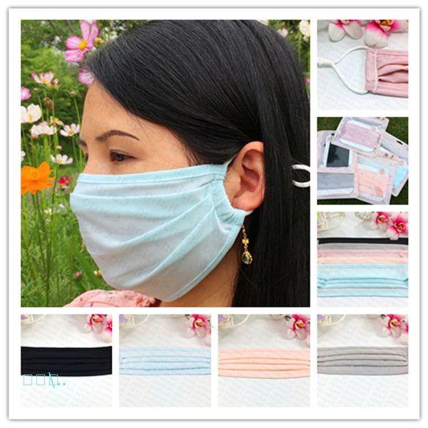 

factorybs77ice silk mask solid color summer face thin sunproof dustproof cycling mouth-muffle breathable washable adjustable
