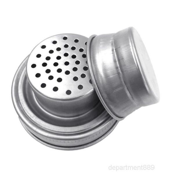 

a-jar lids stainless steel cover for regular mouth mason canning jars rust proof shaker dry rub cocktail 70mm owd2553