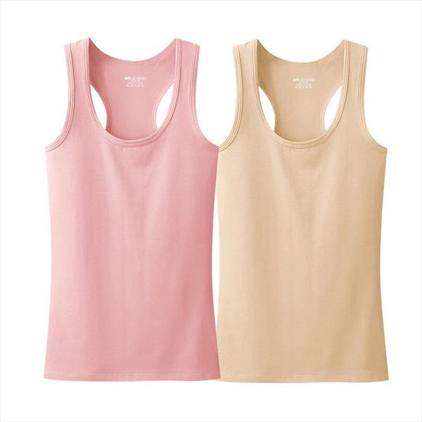 

pure cotton camisole tanks female summer undershirt women work word bottoming beauty back tight body vest fitness 2020, White
