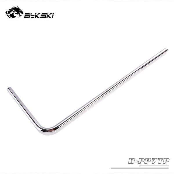 

fans & coolings bykski metal brass hard tube 500x200mm,90 degree bend g1/4" 12x14mm rigid pipe ,blue ,red,gold,black,silver ,b-pp7tp500