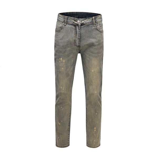 

oem new pent style stock dropshipping men vintage dirty skinny jeans