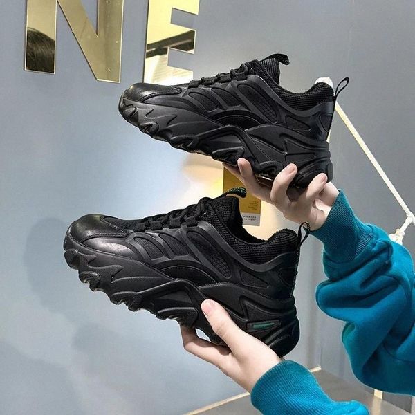 

black platform sneakers women shoes winter sneakers plush dad shoes women vulcanized fashion chunky trainers 2020 #mm7a