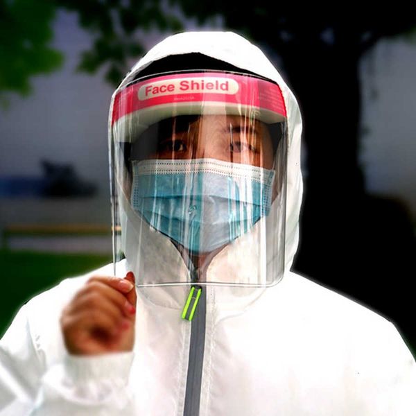 

clear shield dust anti-fog transparent pet protective mask multi-function oil-splash proof face cover ljja4031