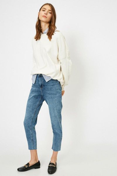 

women's jeans koton women blue pants 0 kak47101dd