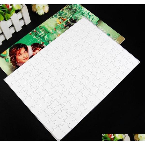 

a4 sublimation blank puzzles heat printing jigsaw puzzle with 120 pieces heat press transfer crafts sqcarg dh_seller2010