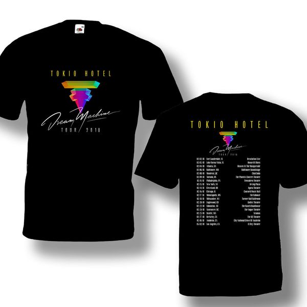 

cool t shirts designs o neck tokio l tour 2018 tshirt black color size s 4xl 016370 sport hooded sweatshirt hoodie
