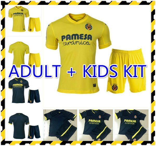 

kids kit men 2020 villarreal cf s.cazorla soccer jerseys 20 21 home chukwueze fornals soccer shirt pedraza moreno ekambi iborra football, Black