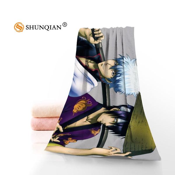 

gintama towels microfiber bath towels travelbeachface towel custom creative towel size 35x75cm and 70x140cm a7.24